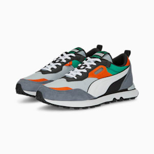 Rider FV "Future Vintage" Unisex Sneakers, PUMA Black-Cayenne Pepper
